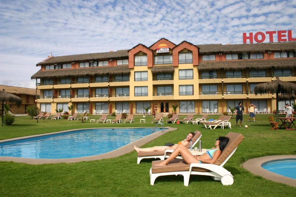 Hotel Y Cabanas Mar De Ensueno Λα Σερένα Εξωτερικό φωτογραφία